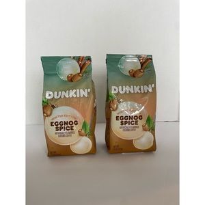 Dunkin’ Eggnog Spice Ground Coffee Winter Edition 11 oz. Best By 8/22